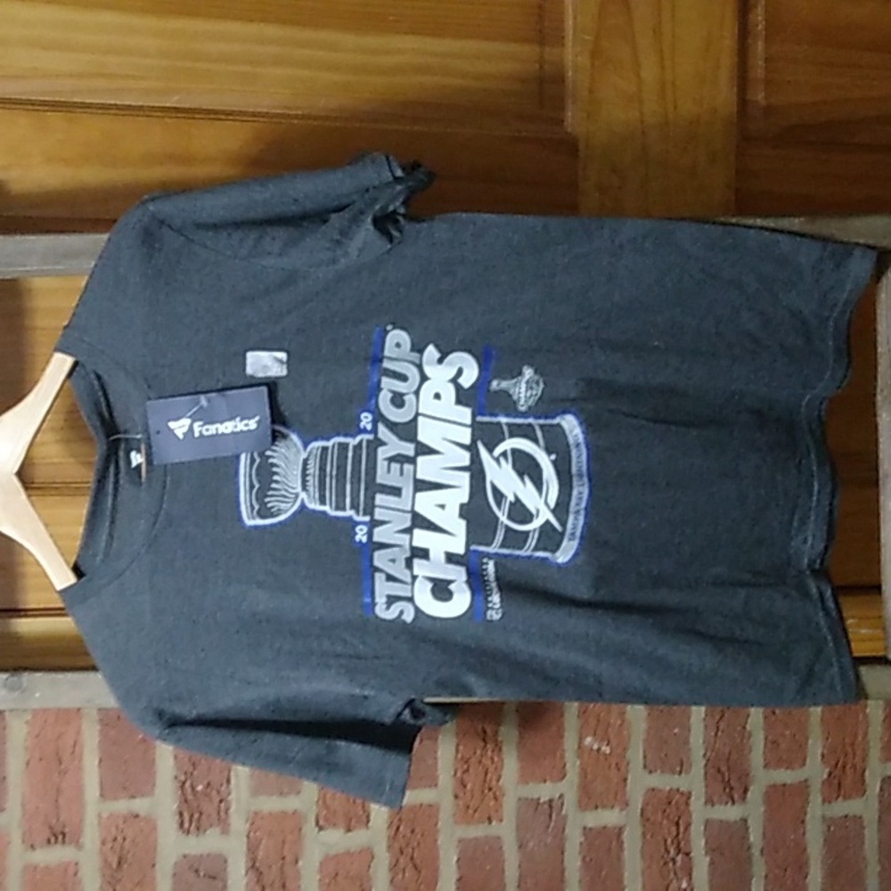 Men's Fanatics 2020 Stanley Cup Champs T Shirt NWT